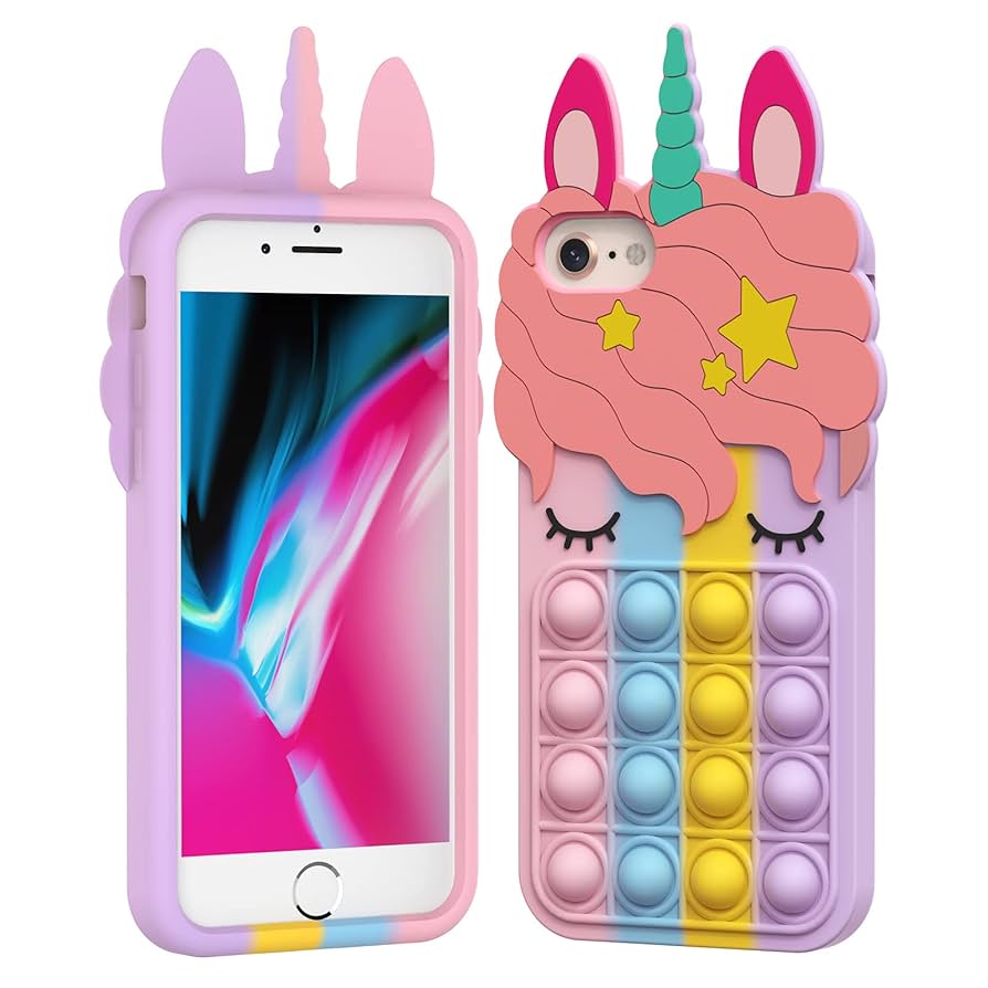 Amazon.com: Asgens Pop Bubbles Case for iPhone 6 Plus/7 Plus